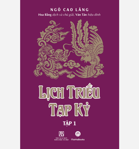 [NSBC000004] Lịch triều tạp kỷ - Tập 1 (bìa cứng)