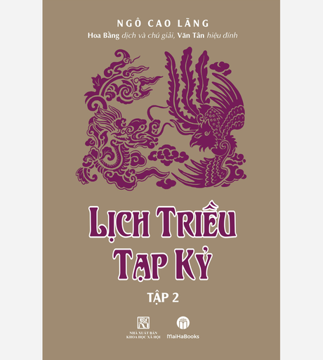 [NSBC000005] Lịch triều tạp kỷ - Tập 2 (bìa cứng)